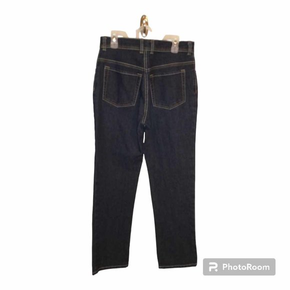 Gloria Vanderbilt Womens jeans size 4P Amanda denim Dark Wash - Picture 2 of 4